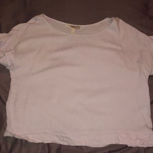 Light purple crop top
